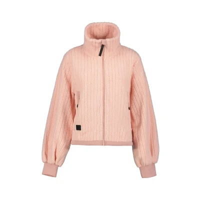 Abbildung von Icepeak Midlayer Adonet Sweatjacke, Damen, Größe: XXL, Rosenblatt