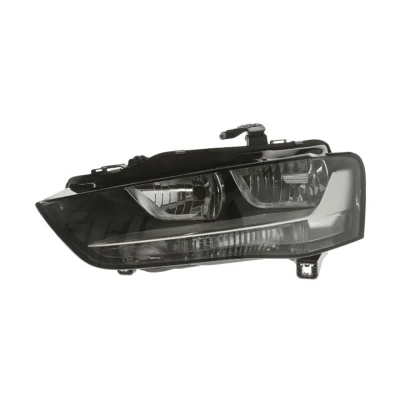 Abbildung von ALKAR 2755479 Scheinwerfer links PWY24W, H7/H7 mit Tagfahrlicht Elektromotor Gehäuse schwarzem Innenteil AUDI: A4 B8 Avant, Saloon