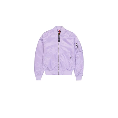 Abbildung von Alpha Industries Bomberjacke, Damen, Größe: Small, Pale violet
