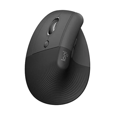 Abbildung von Logitech Wireless Ergonomical Mouse Left Handed, Bluetooth, Grau, Linkshänder