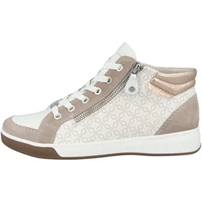 Abbildung von ARA Damen Rom Sneaker, Sand Weiss Rosegold, 41 EU