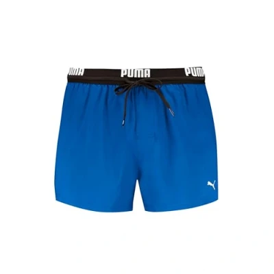 Abbildung von Puma SWIM MEN LOGO Badeshorts, Herren, Größe: Medium, Vivid blue