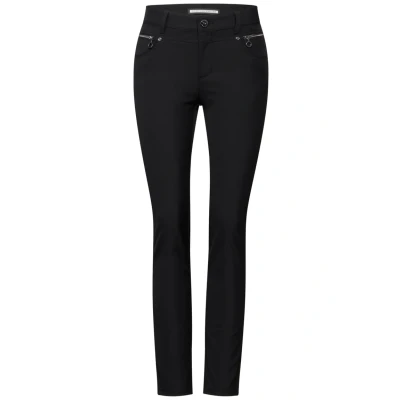 Abbildung von STREET ONE Stoffhose »Style YORK«, Sommerhose mit Zipper Details