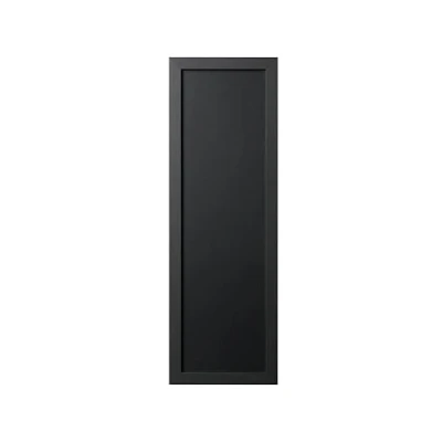 Abbildung von Bi Office, Blackboard Back2Chalk Essentials, Kreidetafel mit Schwarz Matt MDF Rahmen, 20x60cm