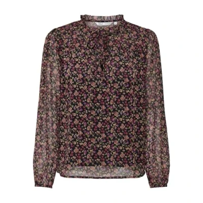 Abbildung von ONLY Damen Onlditsy L/S Blouse WVN Noos Feminines Oberteil Mit V Ausschnitt Und Elastischen Bündchen, Black, XS