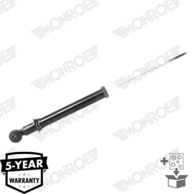 Abbildung von MONROE 376126SP Stoßdämpfer Gasdruck Zweirohr federtragender Dämpfer unten Auge, oben Stift SAAB: 9 5 Saloon, Estate