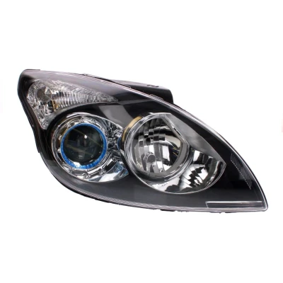 Abbildung von ALKAR 2742580 Scheinwerfer rechts W5W, PY21W, H7/H1 Gehäuse mit schwarzem Innenteil HYUNDAI: i30 I Hatchback, Estate