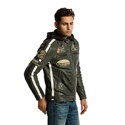 Abbildung von Urban LEATHER Unisex Ur 427 58 herren jacket breaker Gro e L, Breaker, L EU