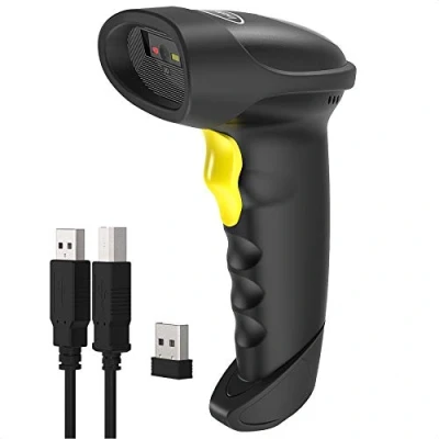 Abbildung von Inateck Barcode Scanner 2D Bluetooth, Wireless QR Code Scanner, Imager mit 2000 mAh Akku, 1 Ladung 30 Tagen Dauerbetrieb, BCST 50