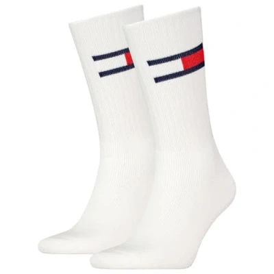 Abbildung von Tommy Hilfiger Socken »TH UNI TJ SOCK 2P FLAG«, (2 Paar, 2 Paar), mit großem Logo