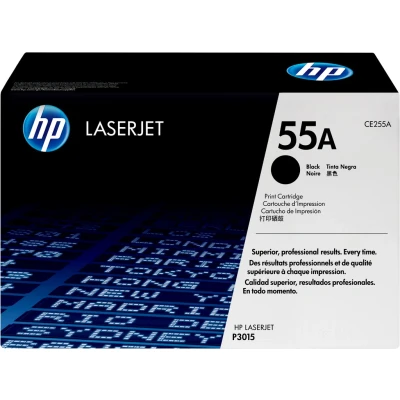 Abbildung von HP 55A (CE255A) Schwarz Original Toner für Laserjet Enterprise P3015, M525, Pro M521
