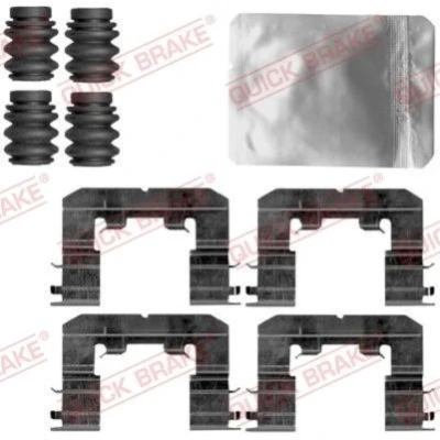 Abbildung von QUICK BRAKE 109 1865 Zubehörsatz, Scheibenbremsbelag KIA: Optima / K5