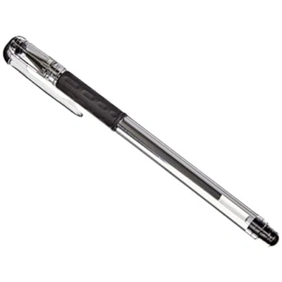 Abbildung von Pentel Gelschreiber mit 0,6 mm Spitze, Hybrid Griff, lebendiger Gummigriff, Schwarz