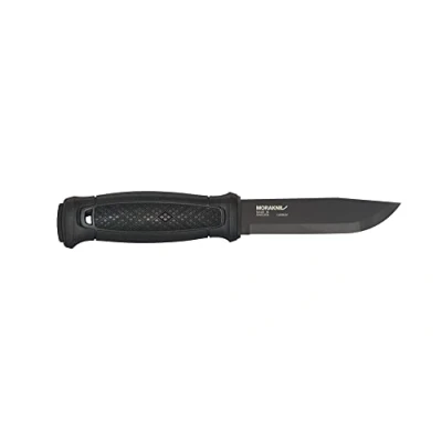 Abbildung von Morakniv Garberg 13147 Outdoormesser, Kohlenstoffstahl, Gürtelmesser, Griff: Polyamid, mit Messerschutz scharfes Messer für Outdoor Liebhaber, Abenteuer, Camping