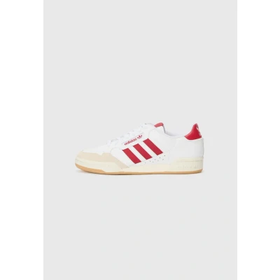 Abbildung von adidas Originals Continental 80 Unisex Sneaker low, Größe: 37 1/3, White/team victory red/chalk white Schuhe