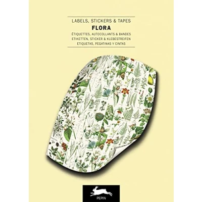 Abbildung von Flora: Label and Sticker Book: &amp; Book