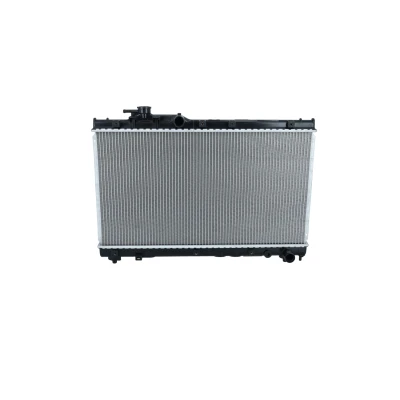 Abbildung von NRF 53273 Kühler, Motorkühlung Aluminium 636 350 26 Kühlrippen gelötet