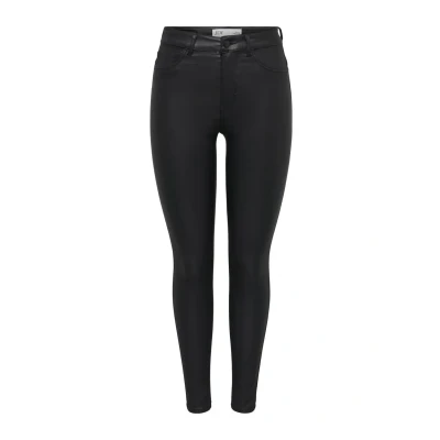 Abbildung von JDY Damen JDYnewthunder Coated High Skn PNT Noos Hose, Schwarz (Black), M/L30
