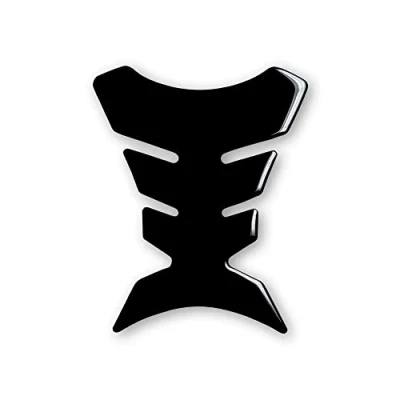 Abbildung von 4R Quattroerre.it 18165 Tankpad 3D Motorrad Tankschutz Scorpion Schwarz, 11 x 14 cm