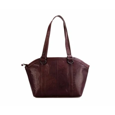 Abbildung von Spikes &amp; Sparrow Leder handtasche Durango, Dunkelbraun