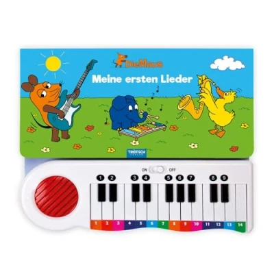 Abbildung von Trötsch Die Maus Klavierbuch Meine ersten Lieder Soundbuch Liederbuch: Beschäftigungsbuch Liederbuch