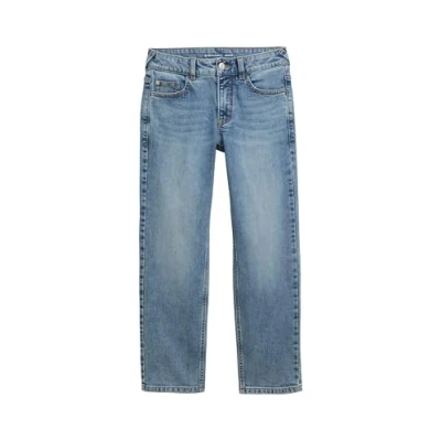 Abbildung von TOM Tailor Jeans Straight Leg für Kinder, Größe: 152, Used mid stone blue denim