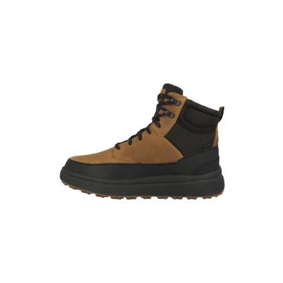 Abbildung von Geox Schnürstiefelette, Herren, Größe: 41, Ochre black Schuhe