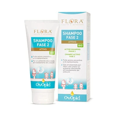 Abbildung von Flora Ovopid Shampoo gegen Läuse Phase 2 200 ml Bio 1er Pack (1 x 500 g)