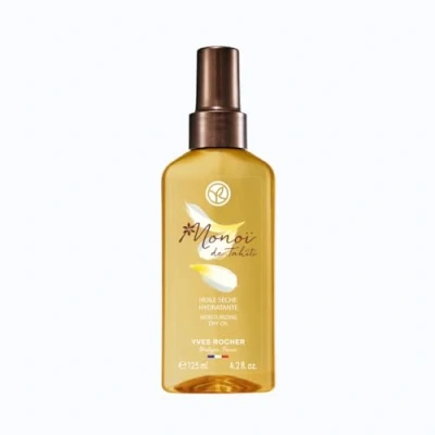 Abbildung von Yves Rocher MONOI Trockenes Multi use Öl Körperöl und Haaröl für Haut Haar Mit paradiesischem Duft Exotische Pflege den ganzen Körper die Haare 125 ml