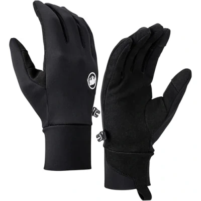Abbildung von Mammut Astro Fingerhandschuh, Größe: 10, Black