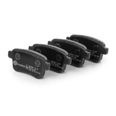 Abbildung von BREMBO P 50 107 Bremsbelagsatz exkl. Verschleißwarnkontakt mit Bremssattelschrauben ohne Zubehör MERCEDES BENZ: Citan Panel Van