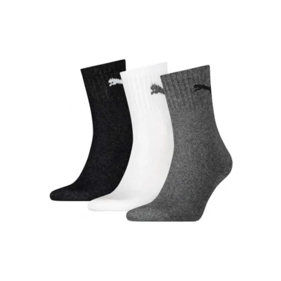 Abbildung von PUMA Sportsocken »short crew«, (3 Paar), gepolsterte Frottee Sohle, atmungsaktiv