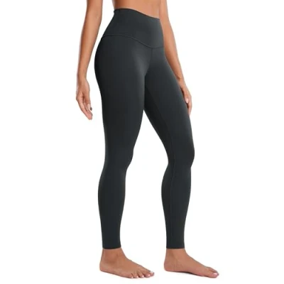 Abbildung von CRZ Yoga Butterluxe Damen High Waist Sport Leggings Blickdicht Leggins Sporthose Workout Gym Yogahose 71cm Melanit 38