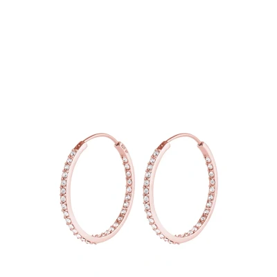Abbildung von Elli Basic Ohrringe, Damen, Größe: One Size, Rose gold coloured