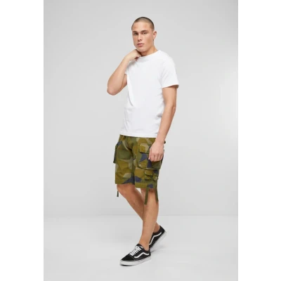 Abbildung von Brandit Savage Vintage Shorts, Herren, Größe: 7XL, Swedisch camo m90