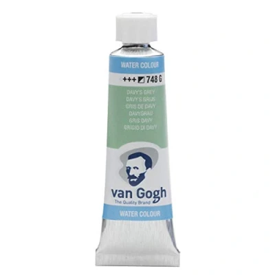 Abbildung von Van Gogh Aquarell Tube 10 ml Davy&#039;s Grey 748