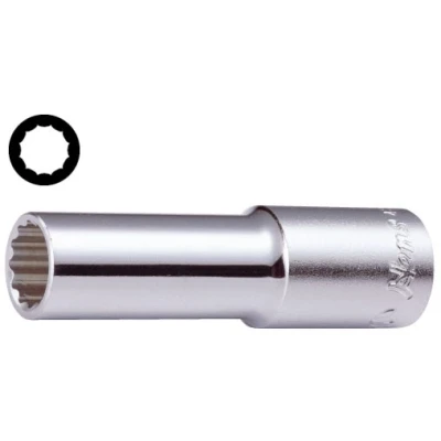 Abbildung von Zwölfkantnuss 1/2 zoll HANS 22 mm 12 kant lang