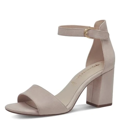 Abbildung von Tamaris Sandalette Damen Vegan Elegant beige,EU 42