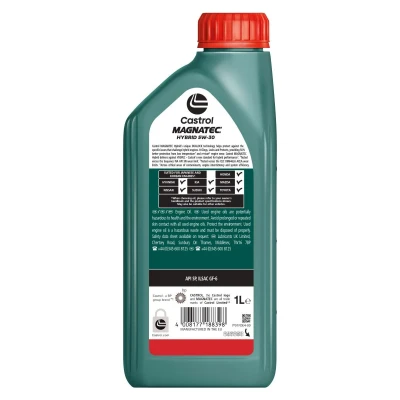 Abbildung von Castrol Magnatec Hybrid 5W 30 1l Motoröl 15F700 TOYOTA: Avensis III Estate, Yaris Hatchback, Auris MAZDA: CX 5 I, 6 3
