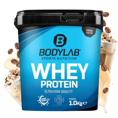 Abbildung von Bodylab24 Whey Protein Pulver, Latte Macchiato, 1kg