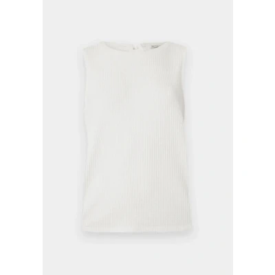 Abbildung von TOM Tailor Denim Structured WITH BOW Top, Damen, Größe: Small, Off white