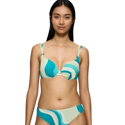 Abbildung von Triumph Summer MIX Match Bikinitop, Damen, Größe: 38xE, Blue