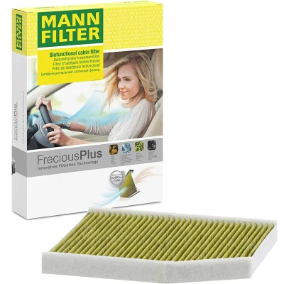 Abbildung von MANN FILTER FP 29 007 Innenraumfilter Aktivkohlefilter mit Polyphenol 284mm 232mm 30mm FORD: Transit Custom V362 Van, Mk7 Van