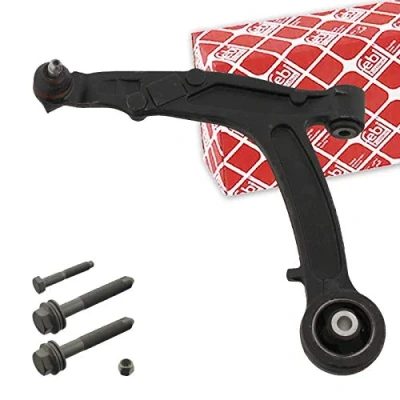 Abbildung von FEBI BILSTEIN 40680 Querlenker mit Schrauben Vorderachse links, unten Stahlguss FIAT: Panda II Hatchback