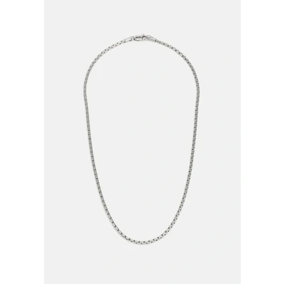 Abbildung von BOSS EVAN Halskette silvercoloured, Herren, Größe: One Size, Silver coloured