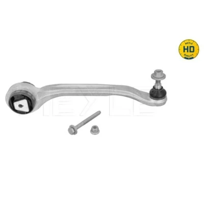 Abbildung von MEYLE 116 050 0066/HD Querlenker Quality mit Zubehör Gummilager hinten, unten, Vorderachse rechts Aluminium AUDI: A8 D3