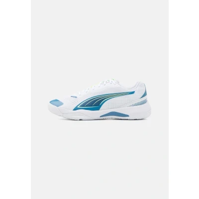 Abbildung von Puma Solarstrike III Handballschuh, Herren, Größe: 48.5, White/blue horizon Textil/synthetik