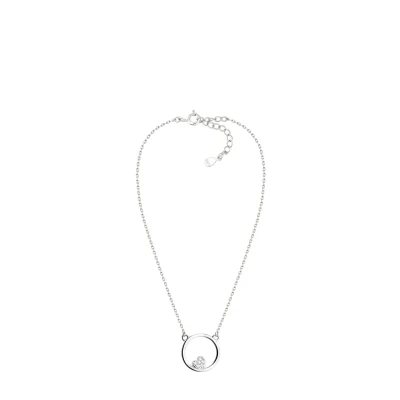 Abbildung von Sofia Milani Circle Halskette, Damen, Größe: One Size, Silver coloured