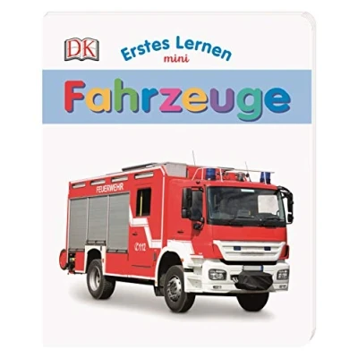 Abbildung von Erstes Lernen mini. Fahrzeuge: Bildwörterbuch mit Glitzerfolie ab 1 Jahr