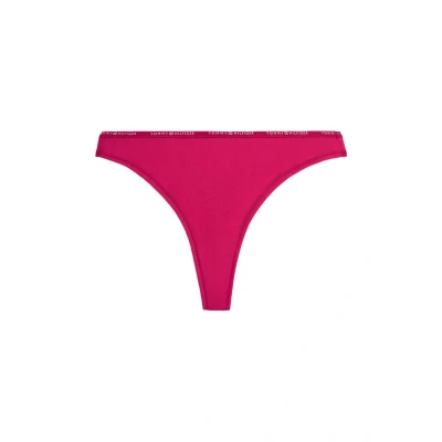 Abbildung von Tommy Hilfiger Everyday Thong String, Damen, Größe: 40 42, Vivacious pink